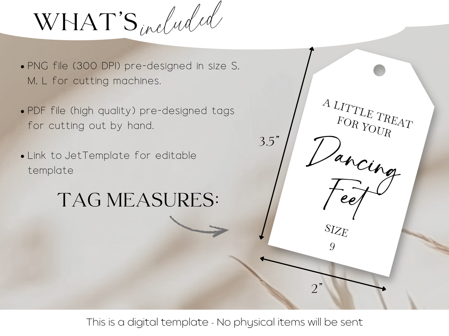 Editable Wedding Flip Flop Tags Printable – Treat For Your Dancing Feet, Instant Download, DIY Reception Favour