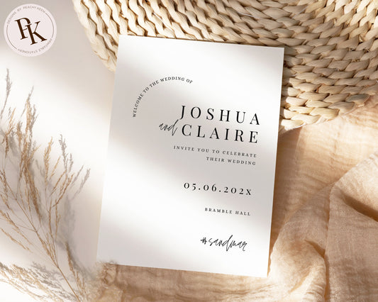 Printable Wedding Program Church Wedding Program Template Wedding Order Of Service Programme Editable Template Design For Order of Events