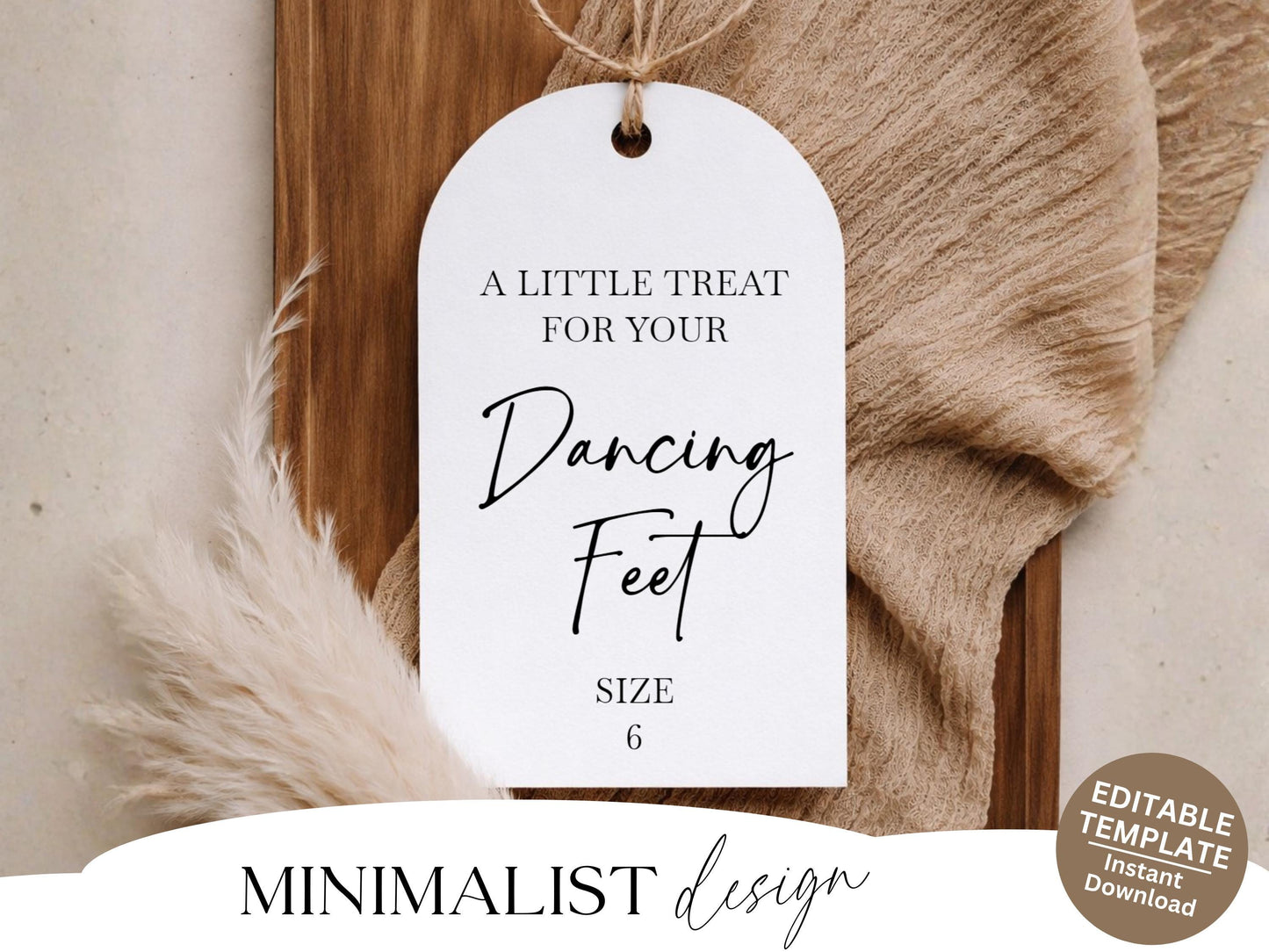 Wedding Flip Flop Tags Printable Treat For Your Dancing Feet Thong Tags For Minimalist Wedding Thong Tags Printable Flip Flop Tag