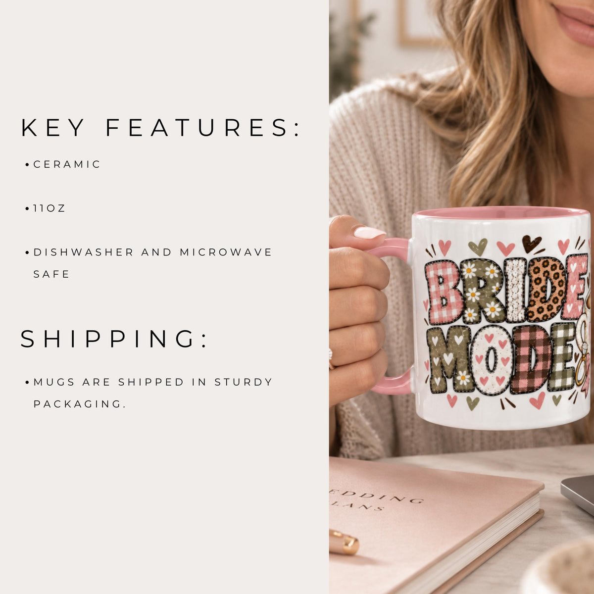 Bride Mode Mug gift packaging