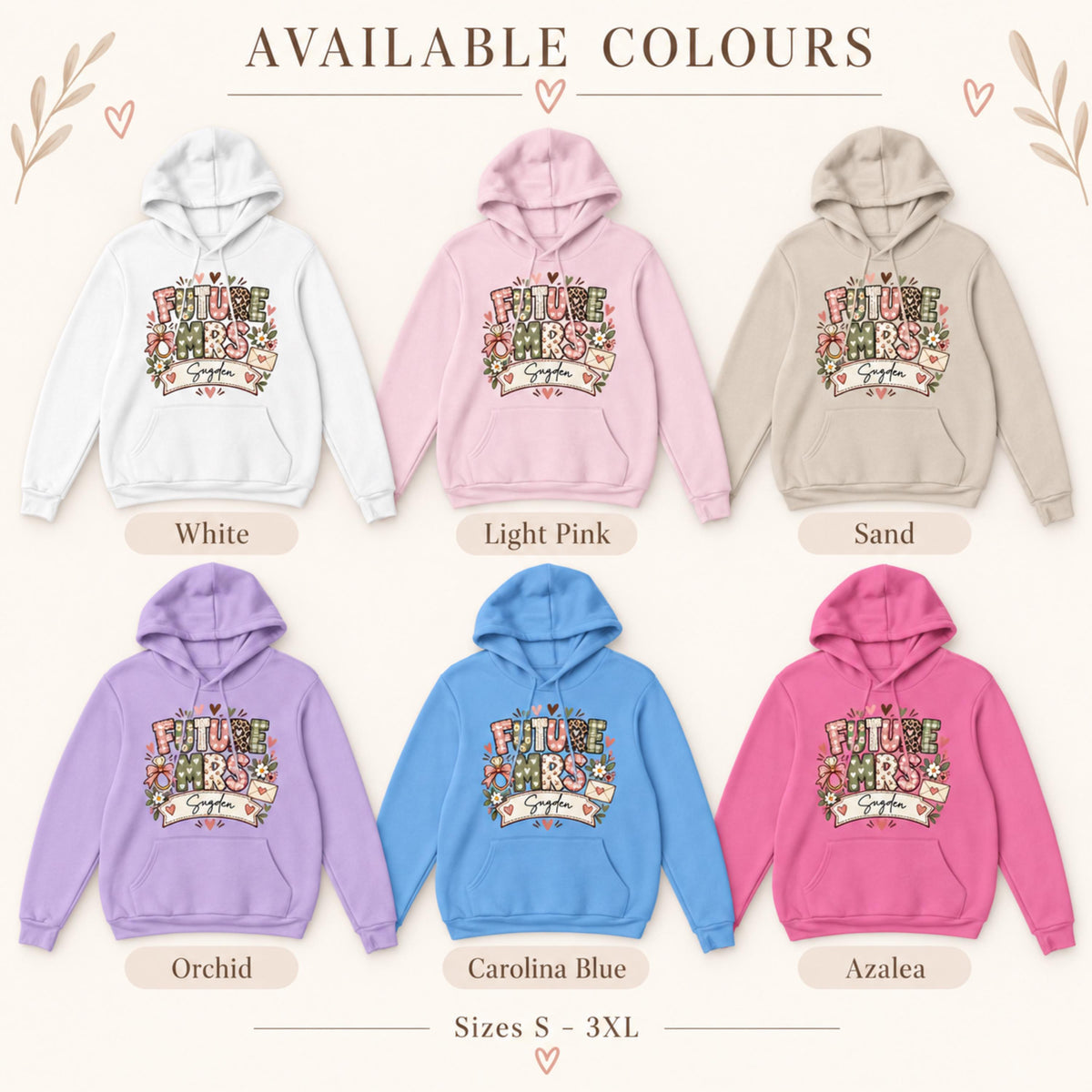 Future Mrs Hoodie cosy fit detail