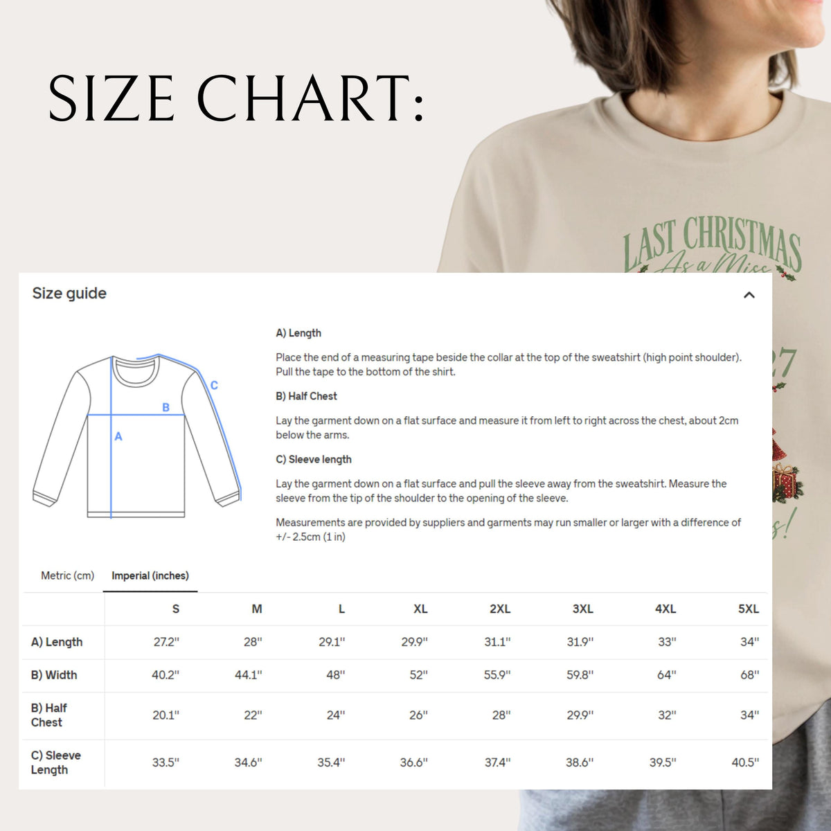 Personalised newly engaged Christmas sweatshirt gift, gingerbread design detail