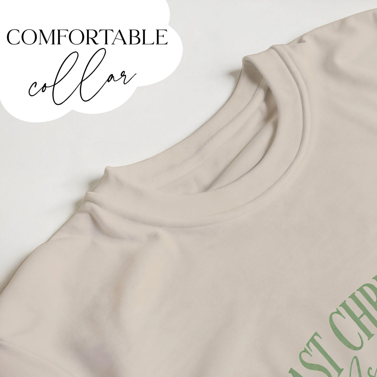 Last Christmas As A Miss sweatshirt shown in white colourway