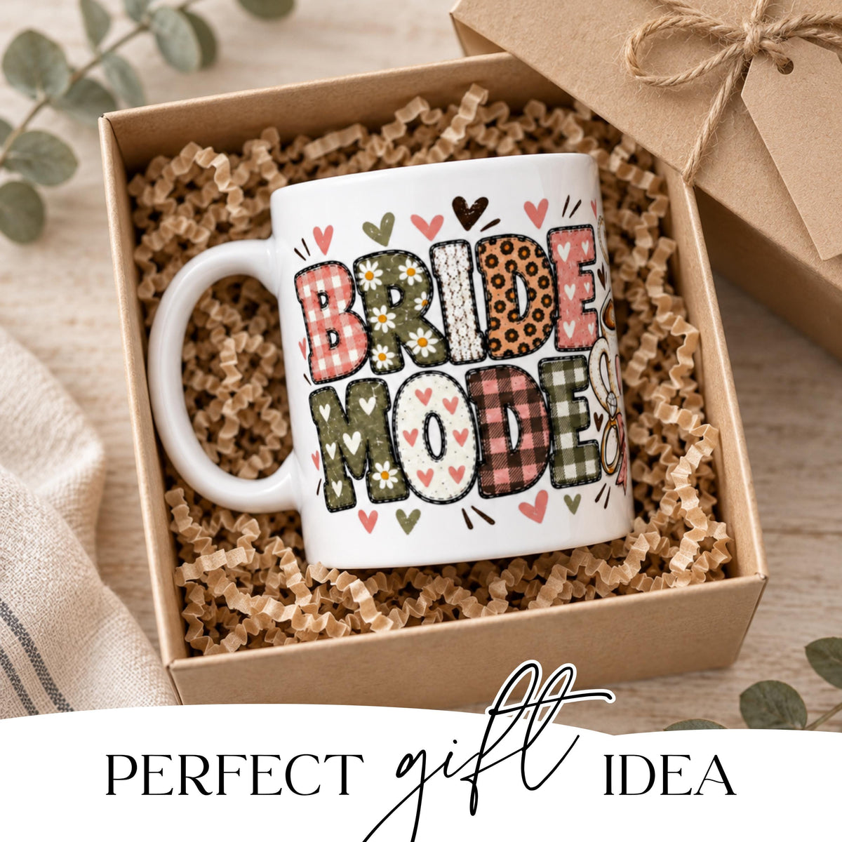 Bride Mode Mug lifestyle shot
